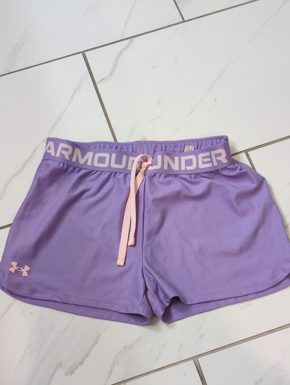 Under Armour Kids Lavender Performance Shorts